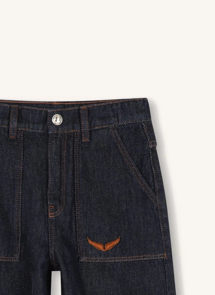 Zadig & Voltaire - Jeans Weit Margaret | Mavi