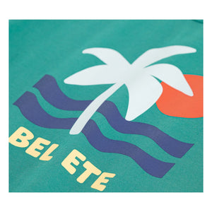 Petit Bateau - T-Shirt aus Bio-Baumwolle „Bel Été“ | Grün