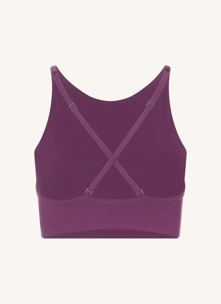 Girlfriend Collective - Topanga BH | Pflaume