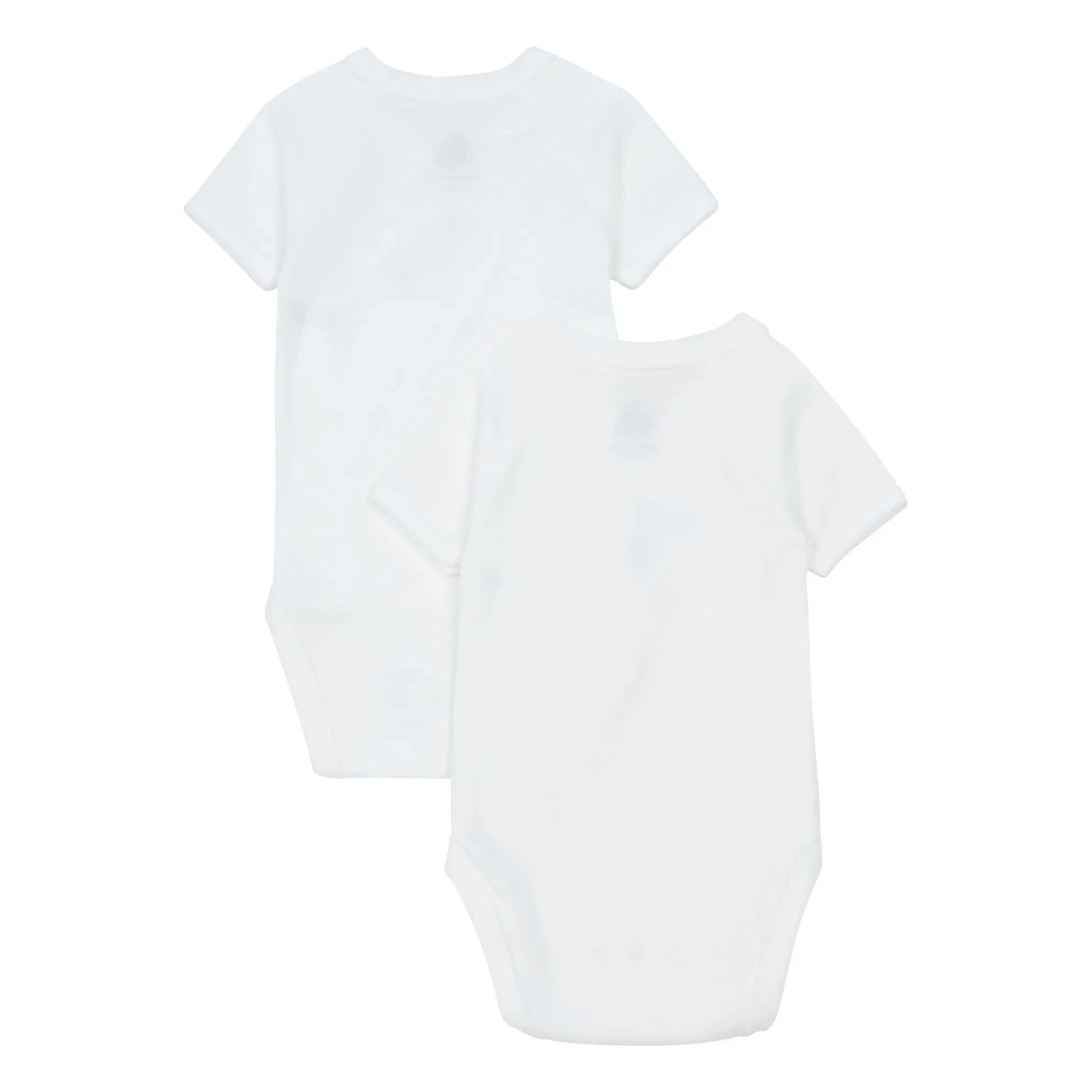 Petit Bateau - Yenidoğan Çapraz Askılı Tulum Seti - 2'li | Beyaz