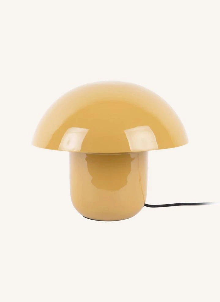 Present Time - Fat Mushroom Tischlampe | Senfgelb