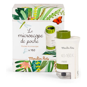 Moulin Roty – Taschenmikroskop – Le Jardin du Moulin | Grün