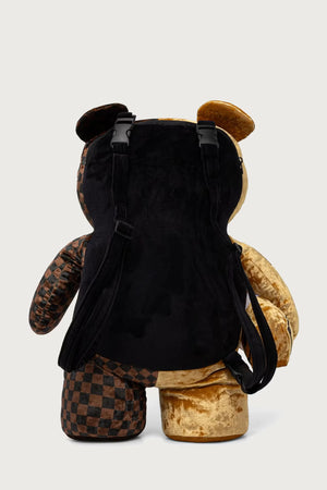 Sprayground - Braune Haifisch-Rucksack in Paris 910B9342NSZ
