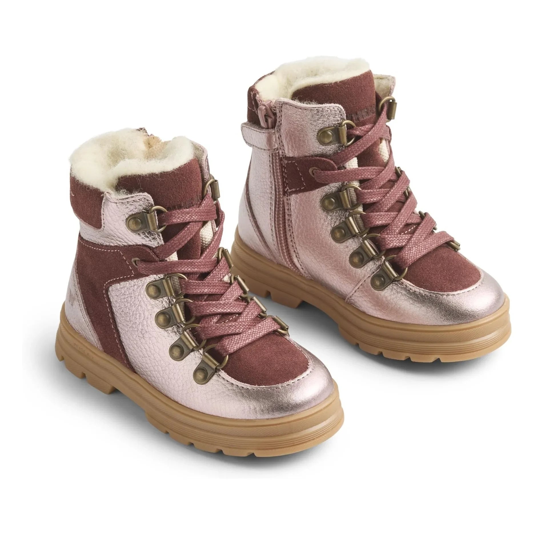 Wheat - Toni Hiker Tex Leder/Festliche Stiefel | Rosa