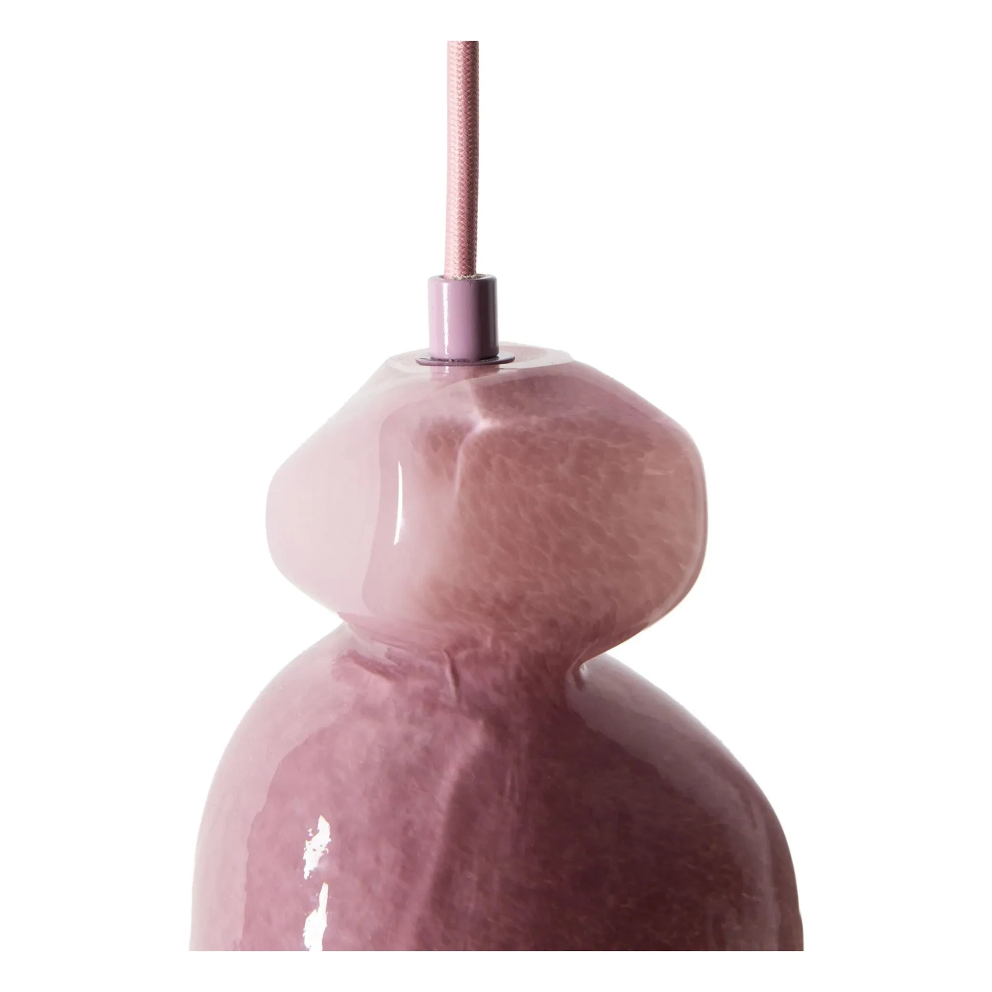 HKliving - Glas-Pendelleuchte, Nienke Sikkema | Rosa