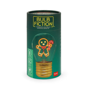 Legami - Lebkuchen Noël Glühbirnen Tischlampe - Bulb Fiction
