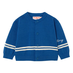 Tinycottons - Gestreifte Weste | Marineblau