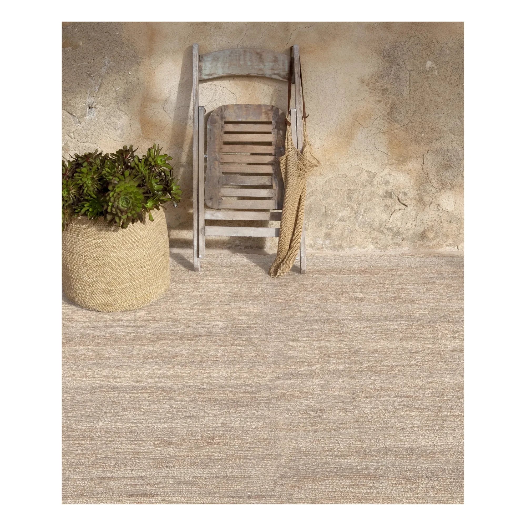 Nanimarquina - Earth Jute Teppich, Ariadna Miquel | Creme