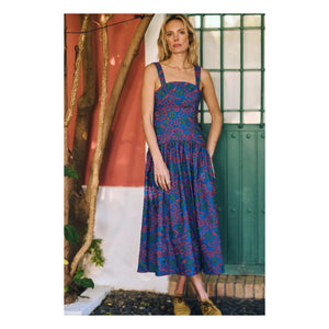 Maria de la Orden - Doha Kleid | Königsblau