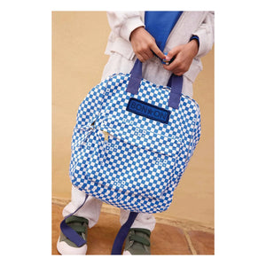 Bonton - MM Carreaux Rucksack | Indigoblau