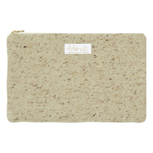 Adorna - Beutel aus Wolle und Leinen | Heather Beige