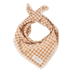 birinit - Bandana Vichy Bio-Baumwolle | Karamell