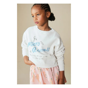 The Animals Observatory - Ayı Sweatshirt | Beyaz