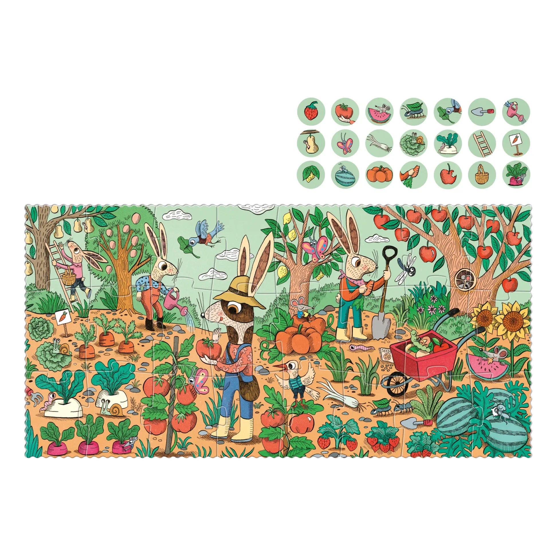 Londji - Hasengarten-Puzzle - 24 Teile