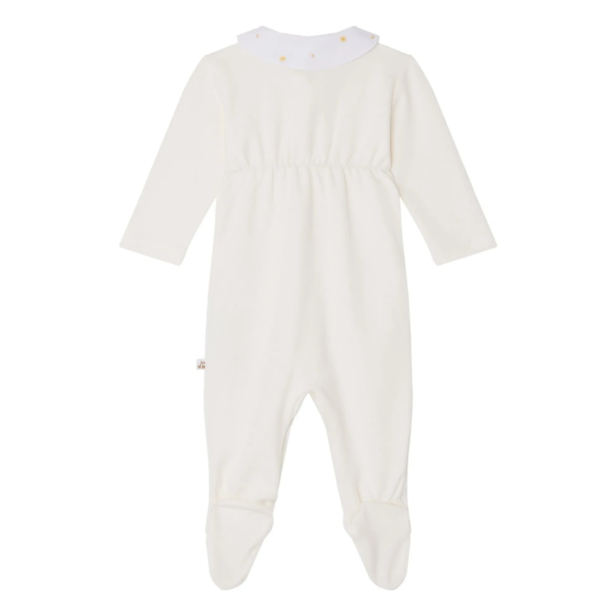 Bonpoint - Tilouan Pyjama aus Bio-Baumwolle | Ecru