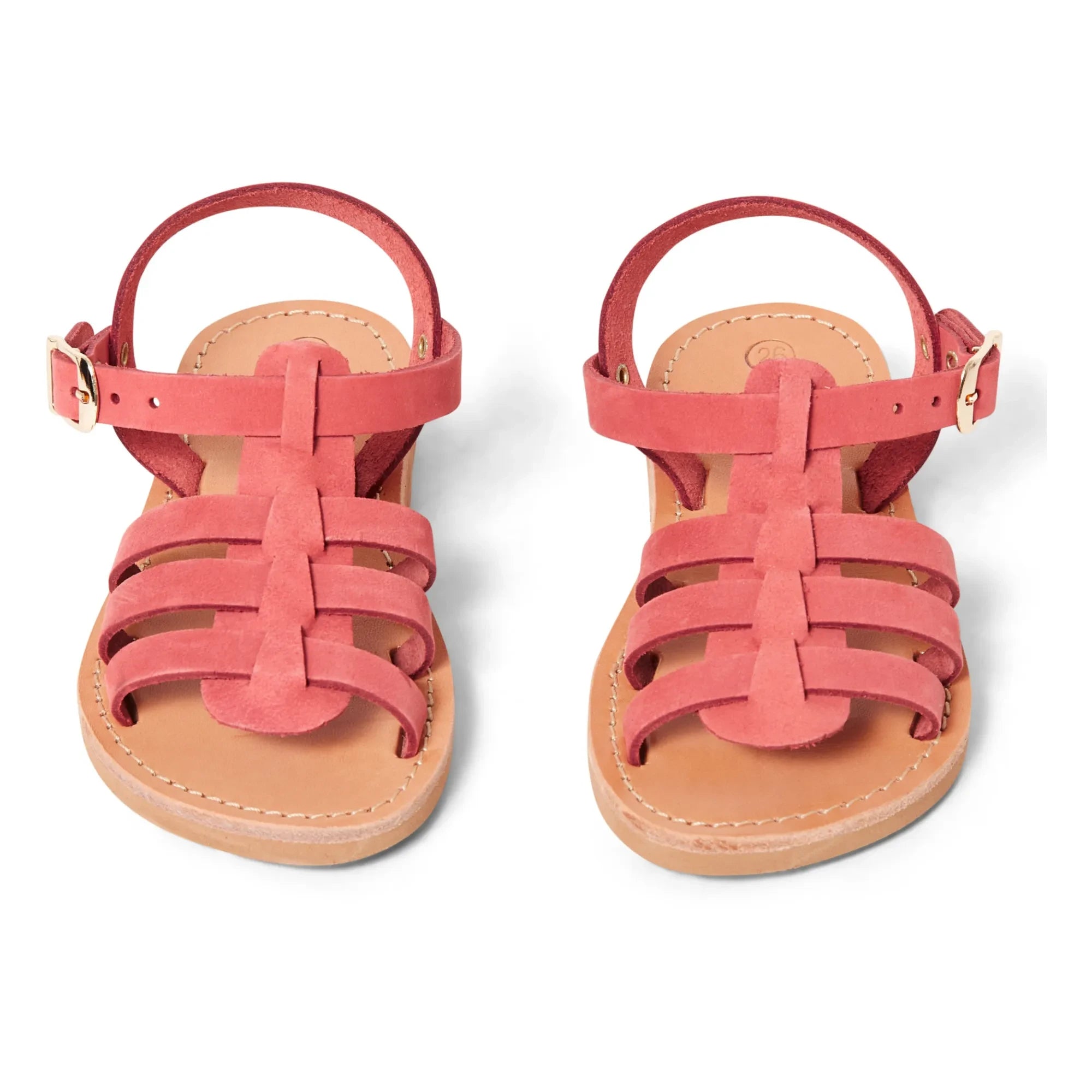 Théluto - Diego Sandalen | Himbeerrot