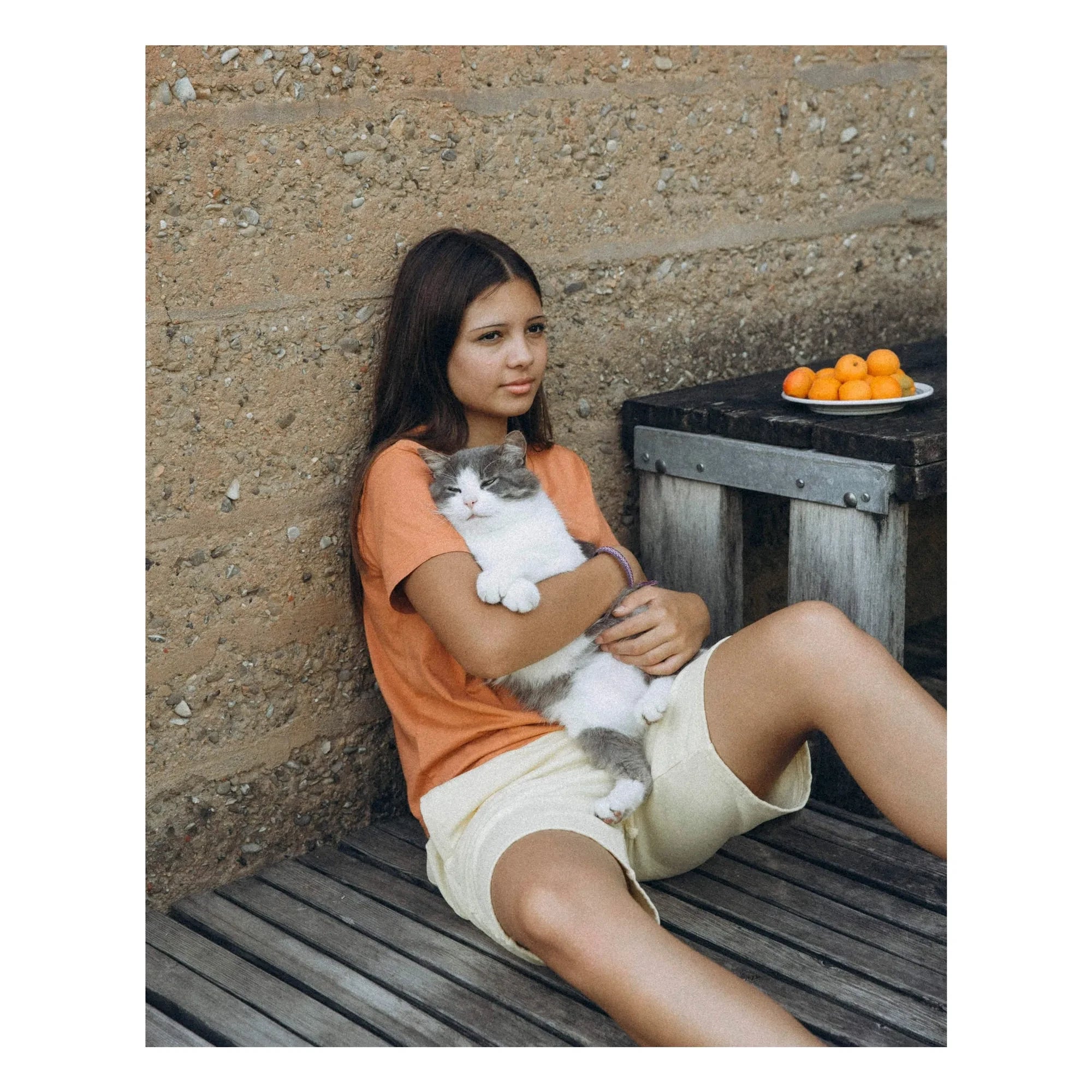 Matona - Shorts aus Bio-Baumwolle | Hellgelb
