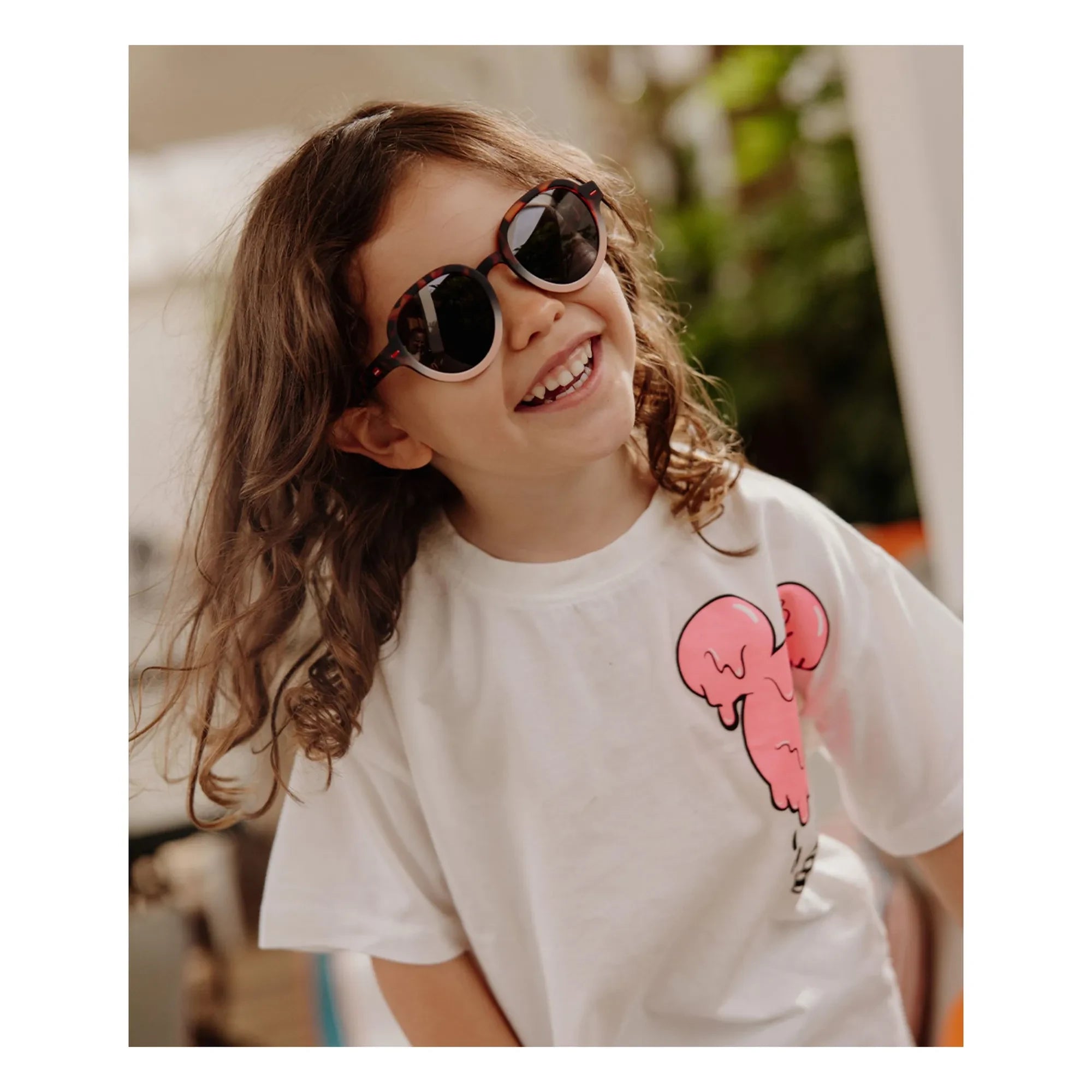 Hello Hossy - Megy Craky Sonnenbrille | Braun