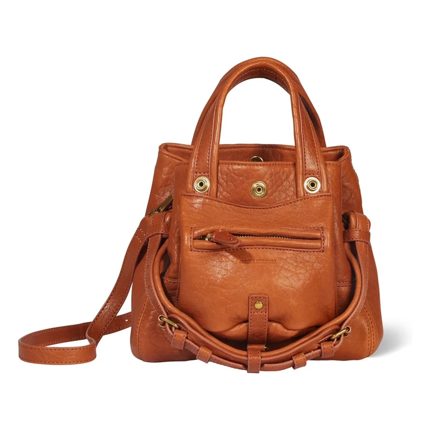 Jérôme Dreyfuss - Billy Nano Lammnappa-Tasche | Cognac