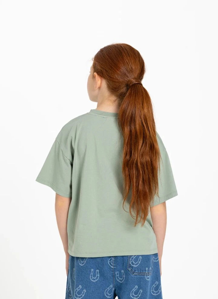 Hundred Pieces - Luna Blueberry T-Shirt | Grün