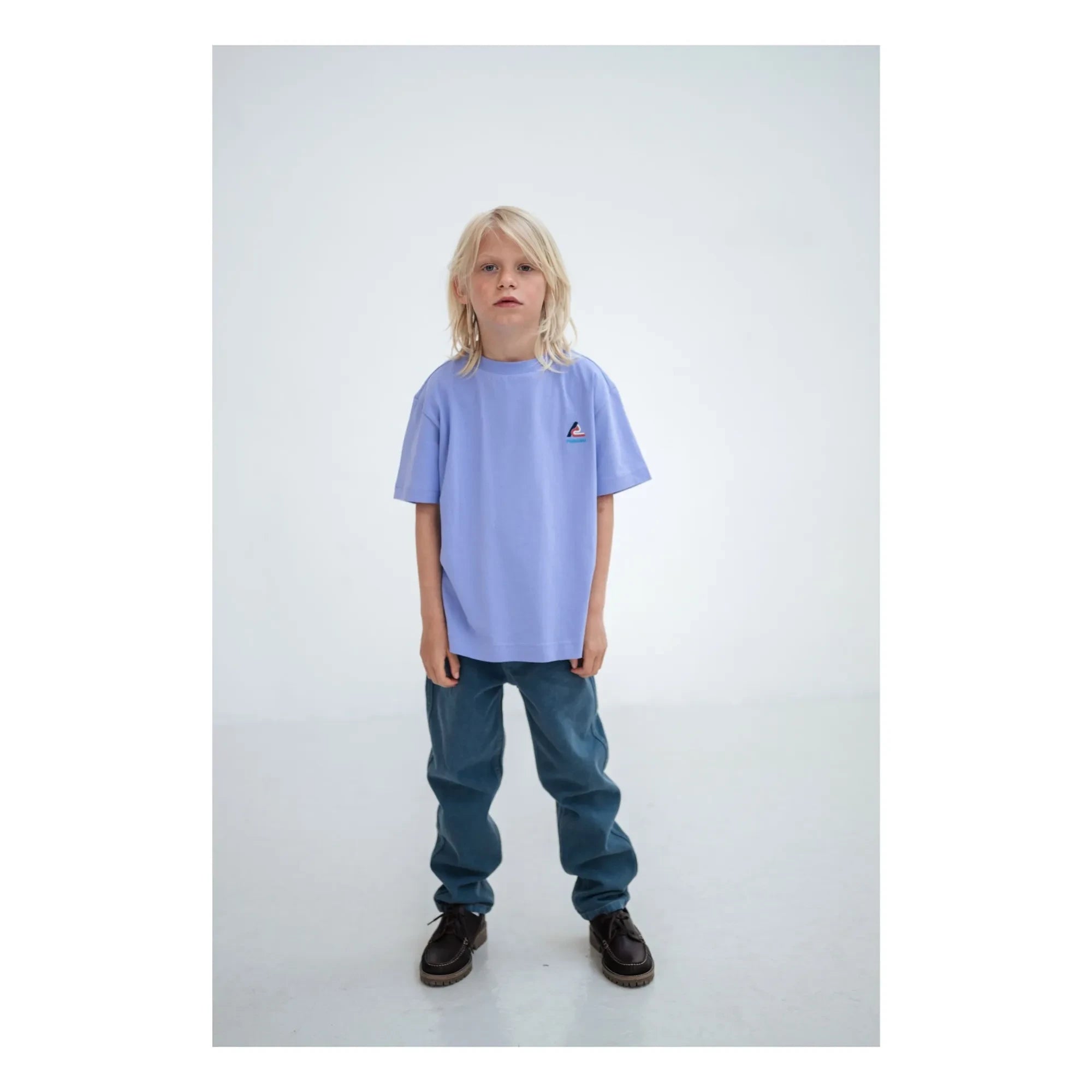 Repose AMS - Logo T-Shirt Bio-Baumwolle | Flieder