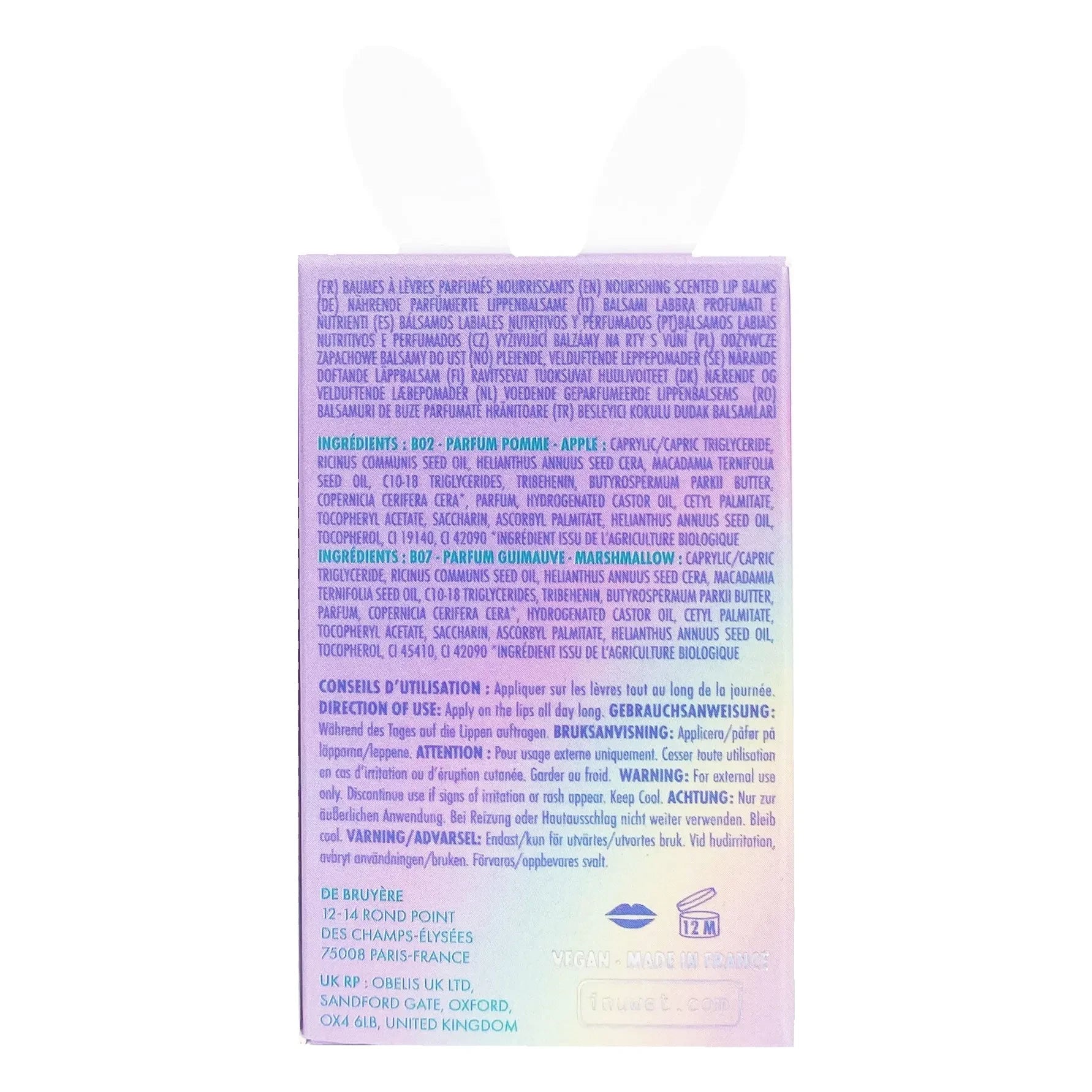 Inuwet - Hélène Lippenbalsam Doppelset