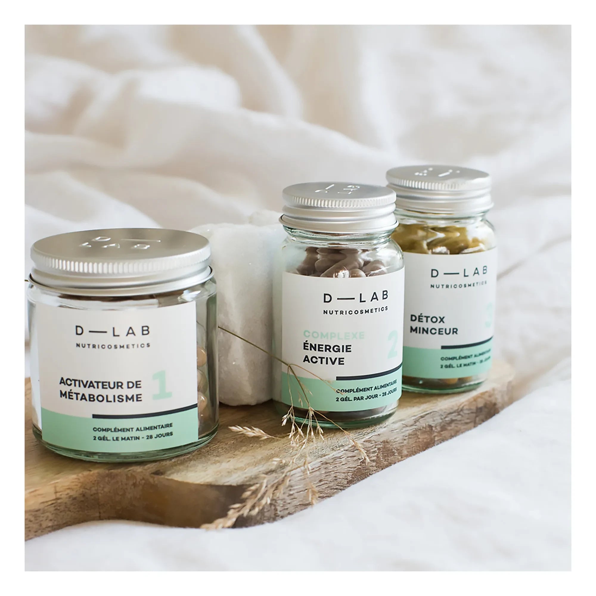 D-LAB NUTRICOSMETICS - Fettverbrennungsprogramm - 1 Monat