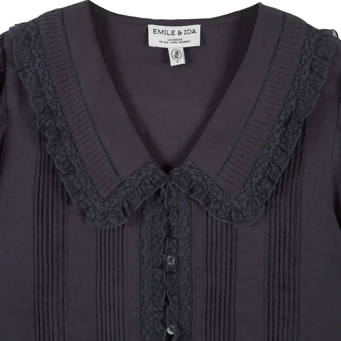 Emile et Ida - Vintage Ecume bluz | Karbon