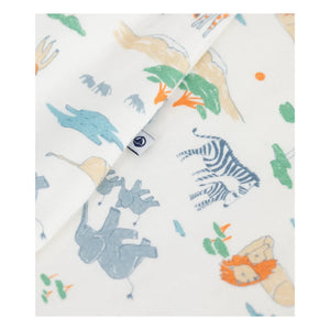 Petit Bateau - Savane Bio-Baumwoll-Schlafsack | Weiß
