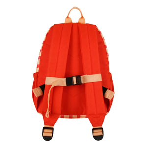 Jelly Mallow - Carreaux Rucksack | Rot