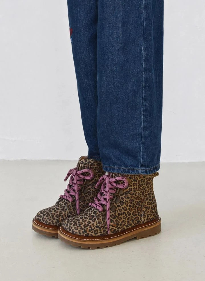 du Loua - Louen Sweden Schnürstiefel | Beige