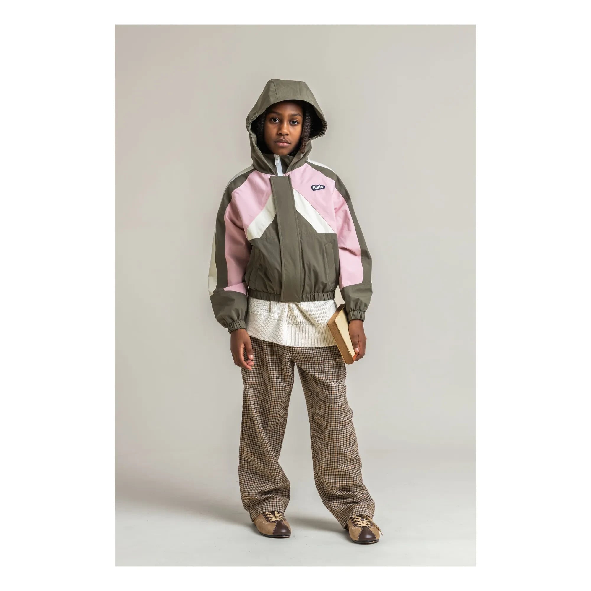 Flotte - Wasserabweisende Jacke Abbessito recycelte Fasern | Khaki