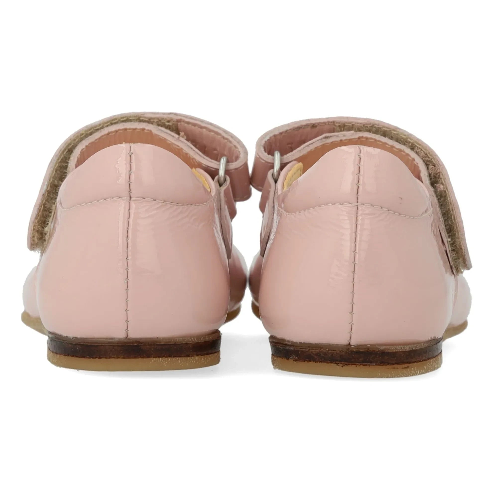 Angulus - Lack-Ballerinas mit Kratzer | Hellrosa