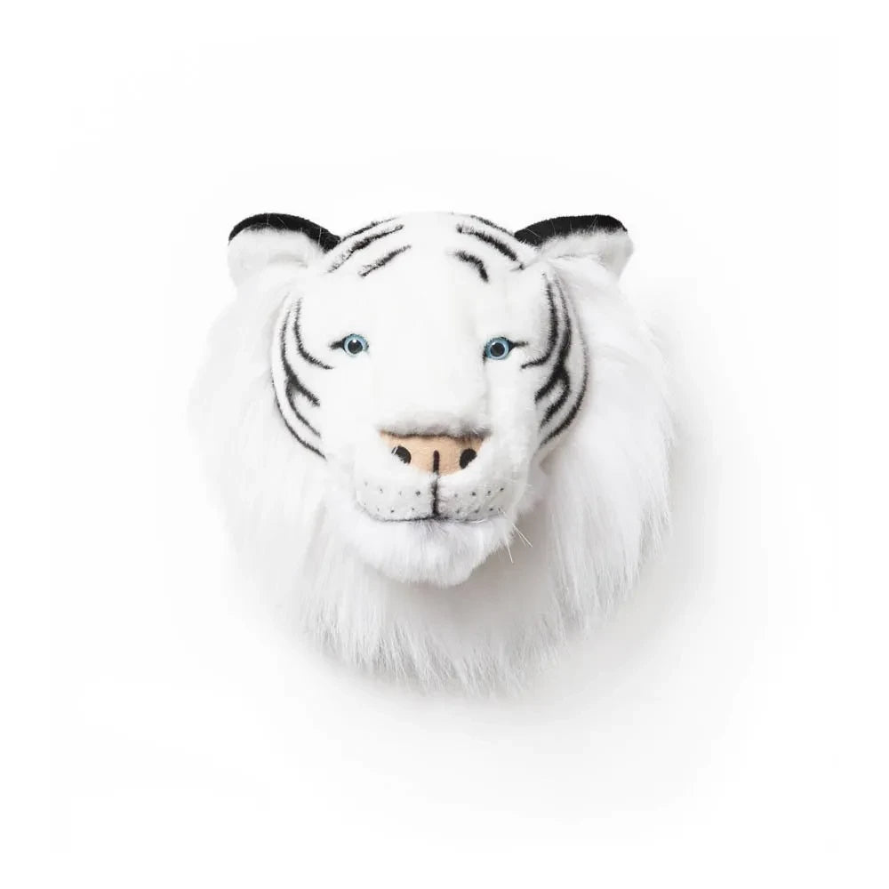 Wild & Soft – Tigerkopf | Weiß
