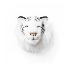 Wild & Soft – Tigerkopf | Weiß
