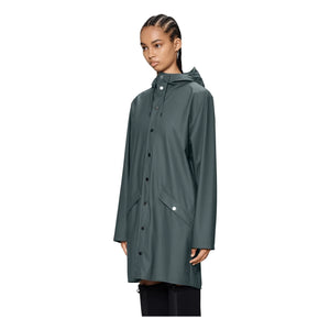 Rains - Langer Mantel W3 | Dunkelgrau