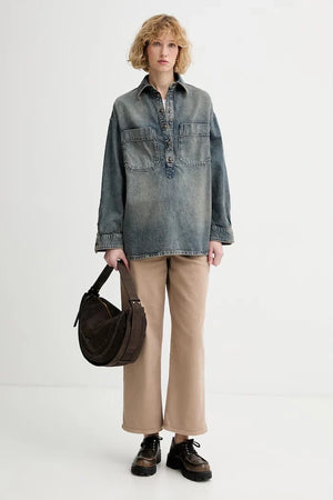 Zadig&Voltaire kadın denim sweatshirt