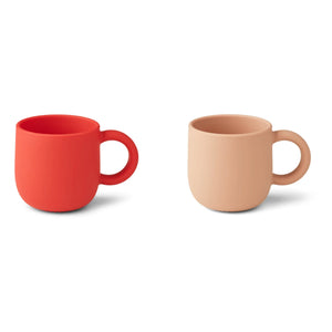 Liewood - Merce Silikonbecher - 2er-Set | Rot
