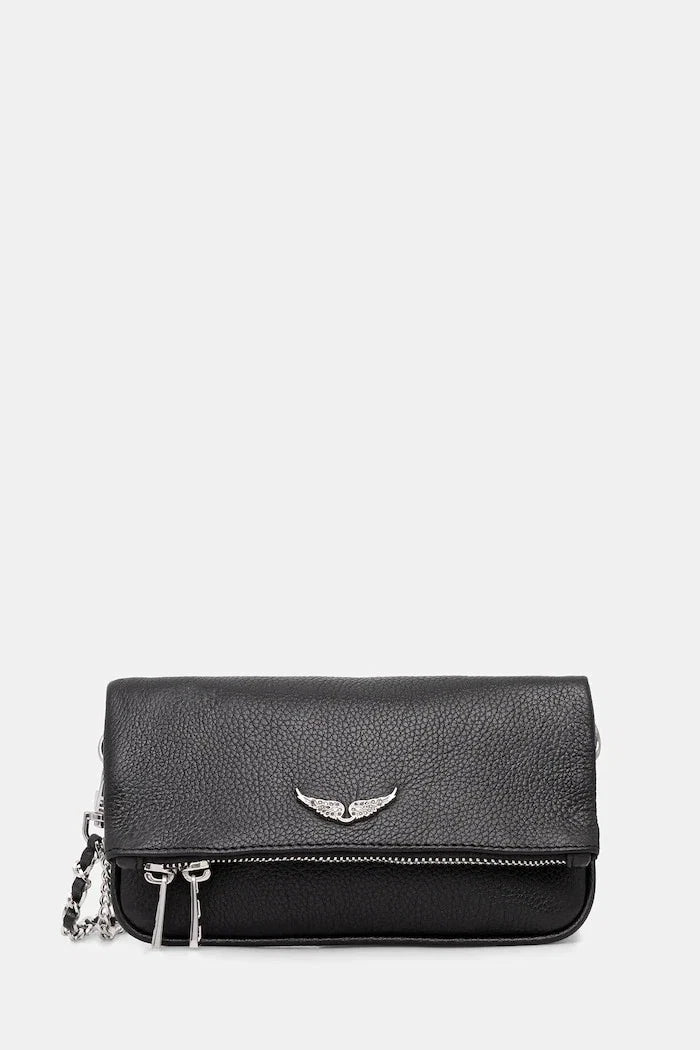 ZADIG&VOLTAIRE ROCK NANO GRAINED LEATHER Deri Çanta