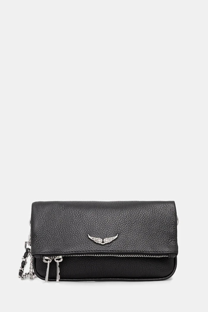 ZADIG&VOLTAIRE ROCK NANO GRAINED LEATHER Deri Çanta