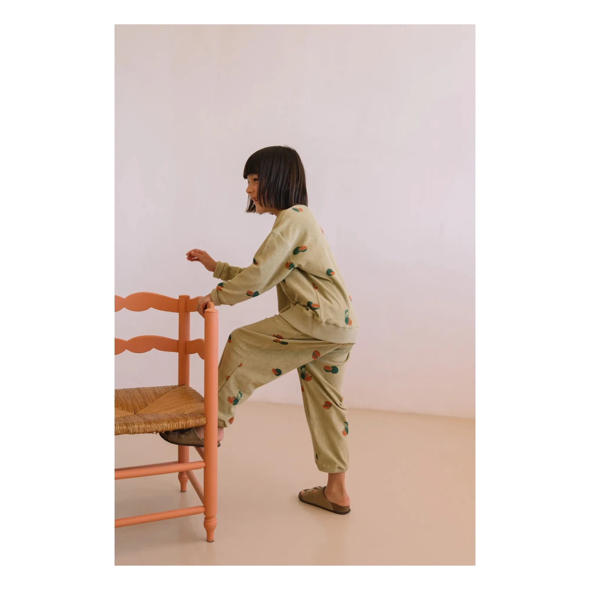 Studio Bohème - Porgy Karpuz Bio-Baumwoll-Frottee-Hose | Khaki