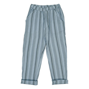 Louis Louise - Gestreifte Gazelle Hose | Hellblau