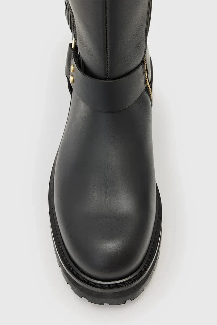AllSaints Maddie High Boot Deri Çizme
