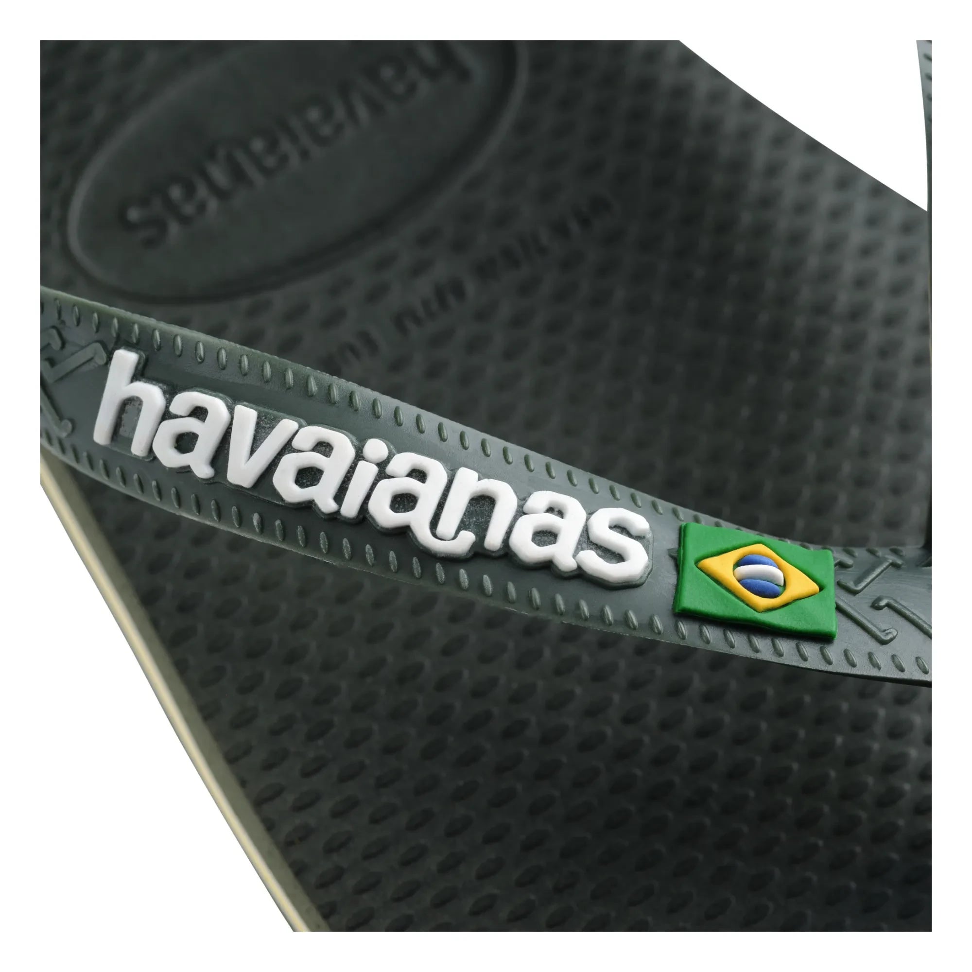 Havaianas - Brasil Logo Zehentrenner | Olivgrün