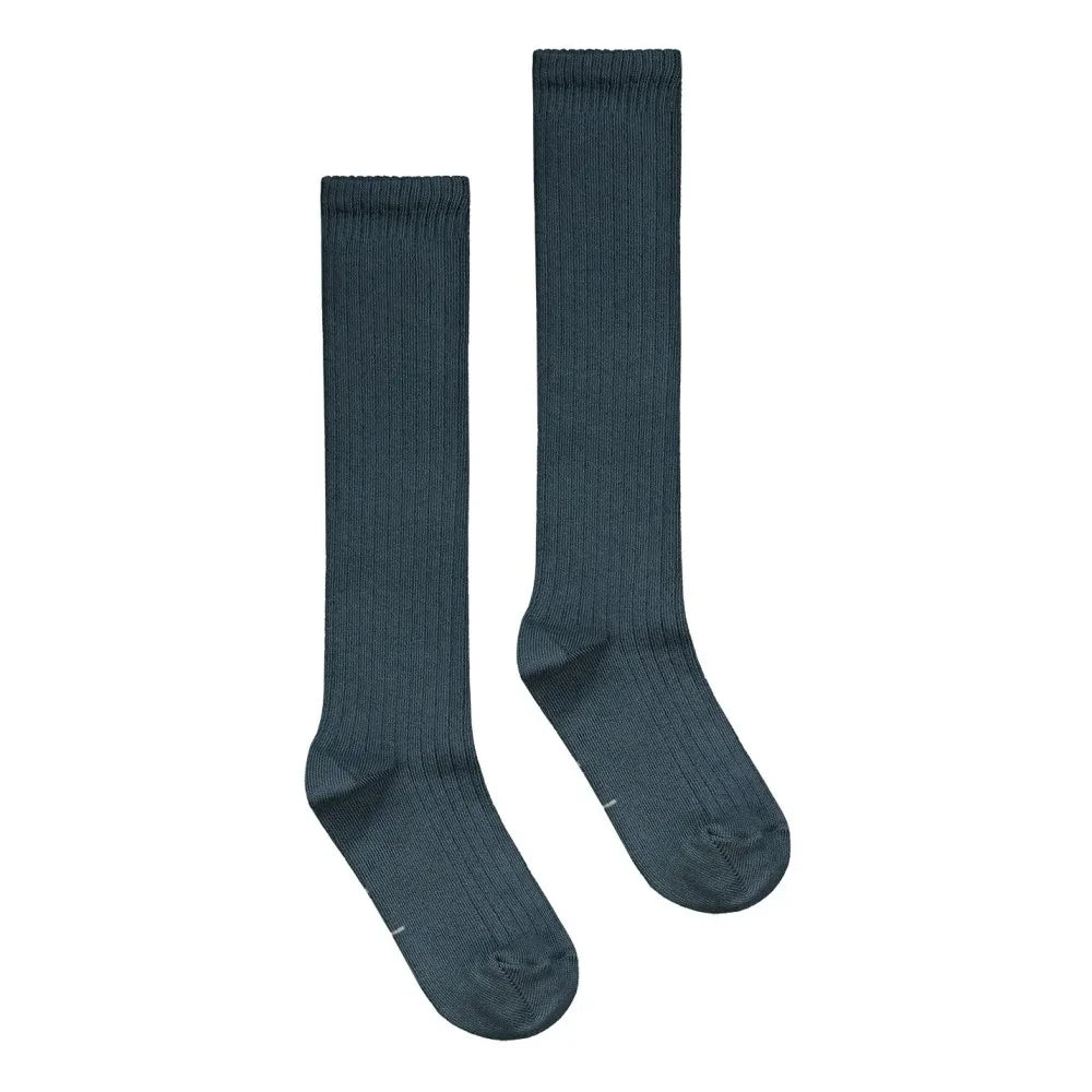 Gray Label - Bio-Baumwollsocken | Graublau