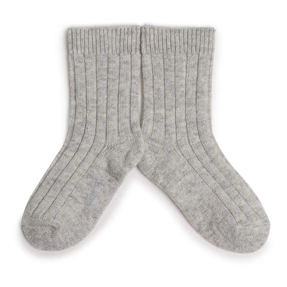 Collégien - Samoa Kaschmir-Merino-Wollsocken | Hellgrau