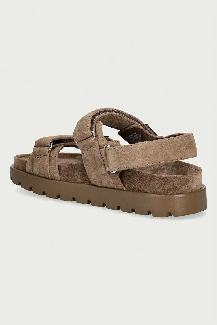 Tory Burch kadın süet Mellow Sport Sandal sandalet