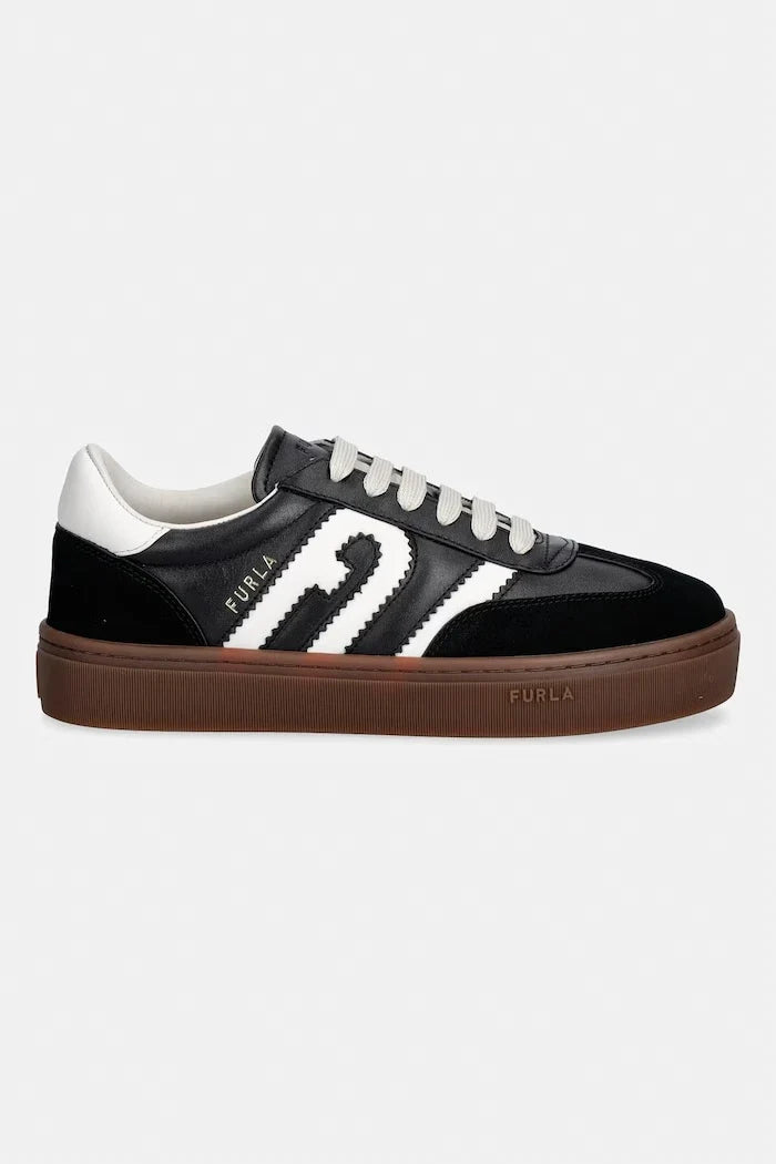 Furla Allegra Lace-Up Kadın Deri Spor Ayakkabı