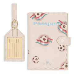 Konges Sløjd - Kick It Passporthülle und Kofferanhänger | Beige