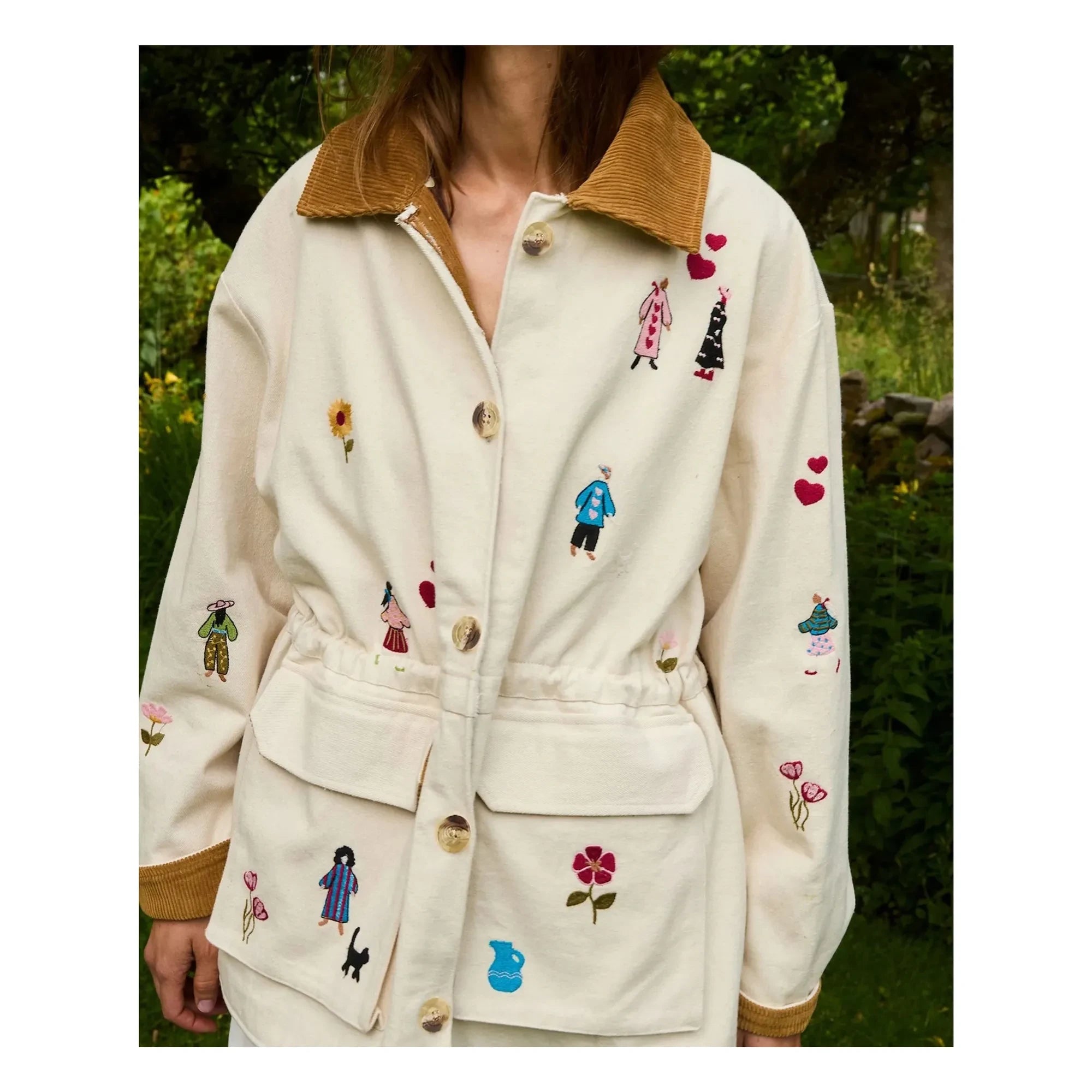 SISSEL EDELBO - Cara Bio-Baumwolljacke | Ecru